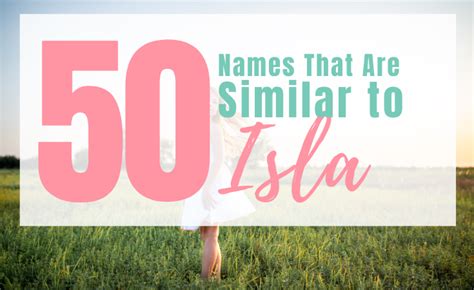 names similar to isla